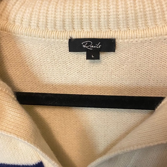 Rails Cashmere Wool Athena Sweater Size Large - Picture 2 of 11